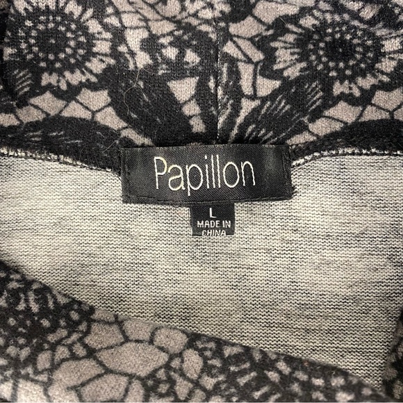 Papillon Floral Tunic Dress - Size Large - Picture 5 of 9